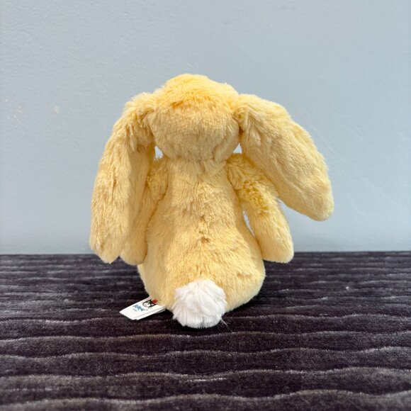 RARE Jellycat Small Bashful Lemon Bunny BNWT - Picture 5 of 6